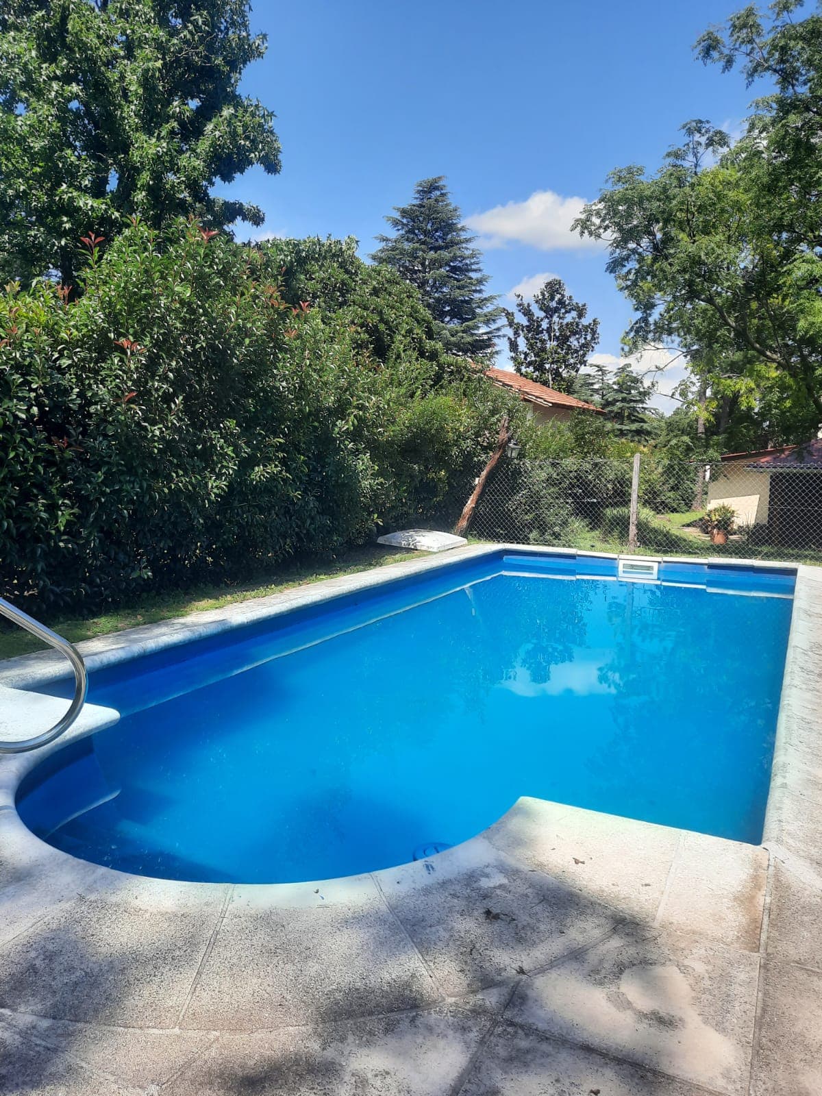 Casa + Cabaña, Piscina, hermoso parque